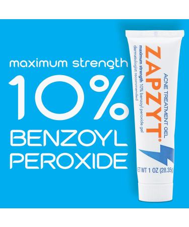 Zapzyt Acne Treatment Gel 1 Oz - Fast-Acting Acne Relief for Clear Skin | Shop Internationally - Buy Online on GoSupps.com