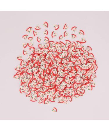 RT 10g/Lot Watermelon Slices Sprinkles for Slime Supplie Toy Polymer Clay Charms Accessories Addition for Fluffy Clear Slime Y420 (Color : F-1 (10g)) - Buy Online on GoSupps.com