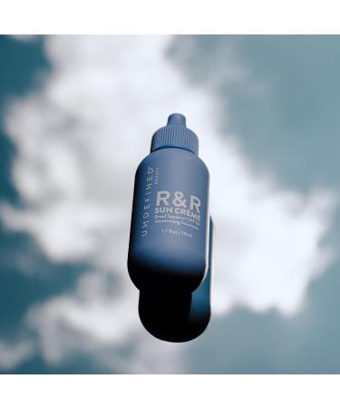 Undefined Beauty R&R Sun Creme SPF 50 - Hydrating Untinted Sunscreen with Ceramides CoQ10 & Niacinamide for Dry Skin | 1.7oz - Shop Internationally - Buy Online on GoSupps.com