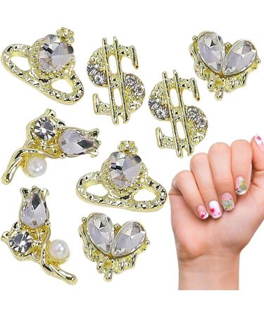 Nail Butterflies - Small Nail Gems - Crystals Large Rhinestones Bow for Nail Art Beauty Design Decoration Craft Jewelry DIY Dalian - Buy Online on GoSupps.com