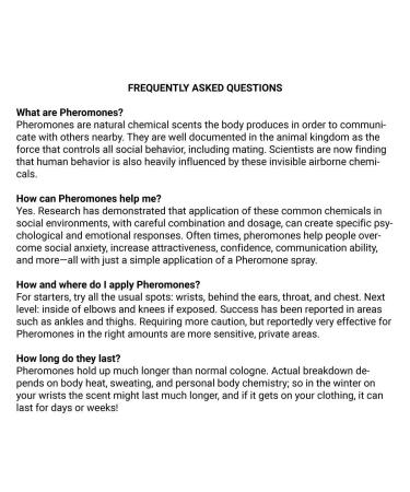 Pheromones to Attract Women for Men (Aviator) - Exclusive Ultra Strength Organic Fragrance Body Cologne Spray - 1 Fl Oz (Human Grade Pheromones to Attract Women) Coriander Orange Sandalwood 1 Fl Oz (Pack of 1) - Buy Online on GoSupps.com