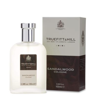 Truefitt & Hill Cologne - Sandalwood | Fresh Update to A Subtle Classic, 3.38 ounces