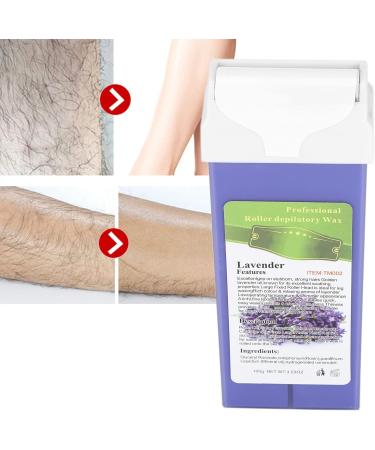 100g Depilatory Heater Wax Professional Roller Depilatory Wax Home Hair Removal Wax RollerLavander Honey Depilatory Wax: the Wax Depilatory Wax Curle (#1) - Buy Online on GoSupps.com
