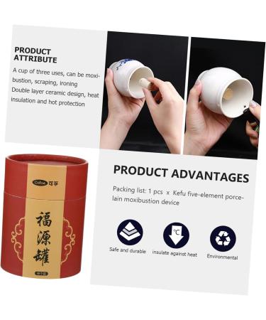 Beavorty Porcelain Moxibustion Device | Moxa Stick Burner & Moxatopf Tool - Premium Quality for International Shipping - Buy Online on GoSupps.com