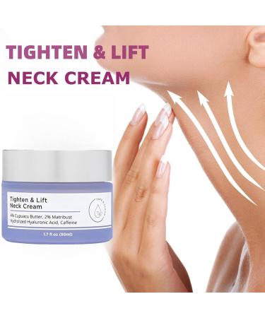 Tighten & Lift Neck Cream Neck Firming Cream - Best for Tightening Sagging Skin 2024 New Neck Firming Cream Tighten and Lift Neck Cream Neck Tightening Cream Neck Tightening Double-Chin Cream 50ml - Buy Online on GoSupps.com