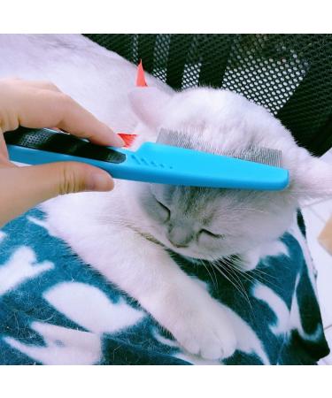 JZK 2x Metal Flea & Lice Combs for Dogs & Cats - Effective Grooming Tool to Remove Dandruff & Flea Stains - International Shipping Available - Buy Online on GoSupps.com