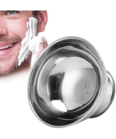 Premium Stainless Steel Shaving Foam Bowl & Mug - Exquisite Design for Men | International Shipping Available - Buy Online on GoSupps.com