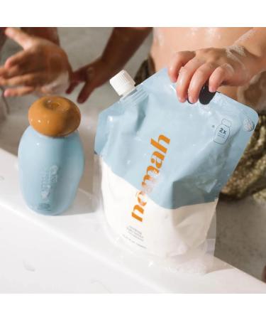 Nemah Soothing Baby Lotion Refill - Organic Vegan & Cruelty-Free Baby Lotion for Sensitive Skin with Chamomile Jojoba Oil & Aloe - 21.97 fl. oz - Buy Online on GoSupps.com