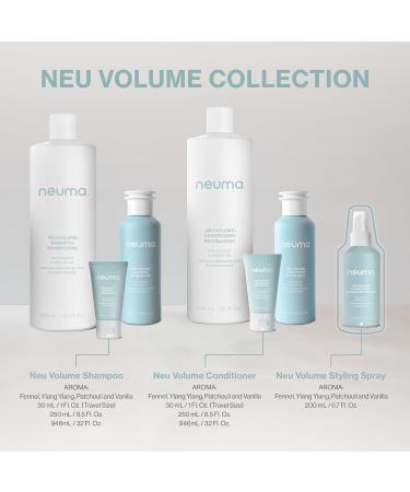 NEUMA Neu Volume Styling Hair Spray 6.7 Fl. Oz. Heat Protectant Volumizing Spray with Fennel Ylang Ylang Patchouli and Vanilla Scent Hair Volumizer for Fine Hair - Buy Online on GoSupps.com