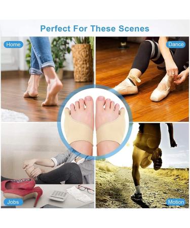 WXHZHQ Small Toe Spreader & Bale Protection Sleeve - Silicone Gel Pads for Pain Relief Corrector for Valgus & Hammer Toe - Buy Online on GoSupps.com