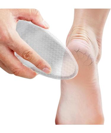 Pedicure Foot File | Cracked Dead Skin Remover Nail File | Glass Foot Scraper Pedicure Foot Buffer Pedicure Tool for Soft Smooth Foot Foot Wash Board - Buy Online on GoSupps.com