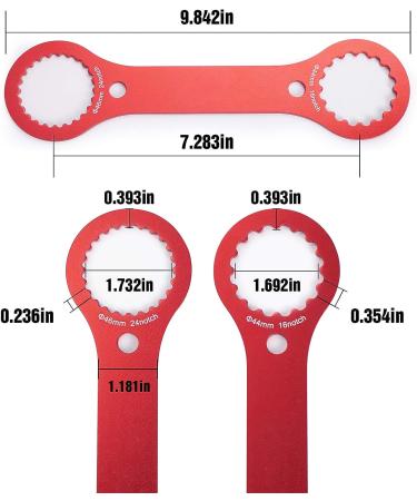 Baluoqi Bicycle BB Wrench - Multifunctional Bottom Bracket Spanner for Mountain and Road Bikes - BAFANG Motor Repair Tool - Buy Online on GoSupps.com