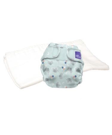 Bambino Mio Mioduo Two-Piece Reusable Eco Chemical Free Nappy Gentle Giant Size 1 ( 9Kgs) Gentle Giant Size 1 (&lt 9kgs)