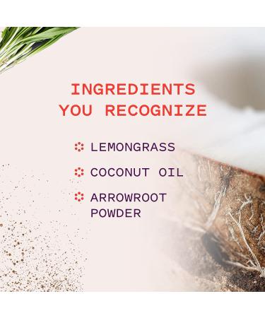 Mother Dirt Lemongrass Postbiotic Deodorant - Aluminum Free, Vegan, All Natural (Packaging May Vary) - Buy Online on GoSupps.com