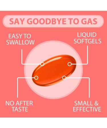 Curist Gas Relief Simethicone 180 mg Softgels (365 Count) - Digestive Relief Bloating Relief & Anti Flatulence Gas Pills for Adults - Aids Bloating Relief (365 Softgels) - Buy Online on GoSupps.com