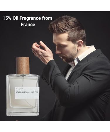 Acqua Cologne for Men 3.4oz / 100ml Eau de parfum Long Lasting Fragrance for Men (Oil Concentration 15%) - Buy Online on GoSupps.com