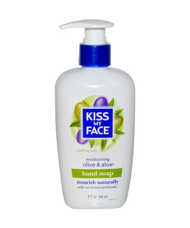 Kiss My Face Moisturizing Hand Soap, Olive & Aloe 9 oz - Buy Online on GoSupps.com