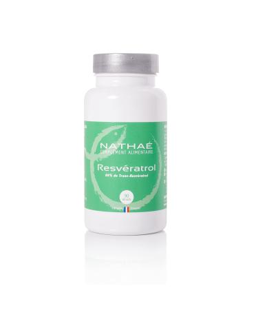 RESVERATROL - Food supplement - 300 mg of trans-resveratrol for 2 capsules - 90 capsules