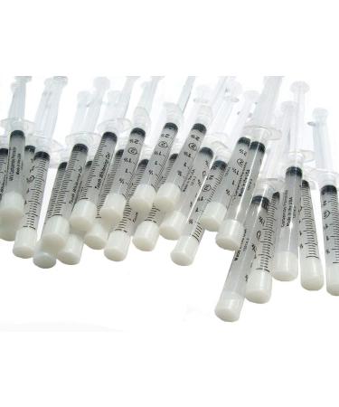 50 3cc Syringes of 22% Tooth Whitening Gel for Whitener Teeth. Mouth Trays not Included.