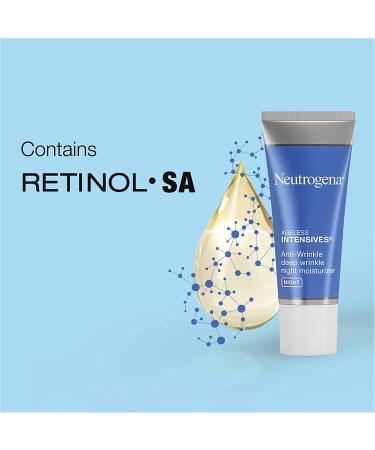 Neutrogena Anti-Wrinkle Night Moisturizer 1.4 oz - Deep Wrinkle Repair - Buy Online on GoSupps.com