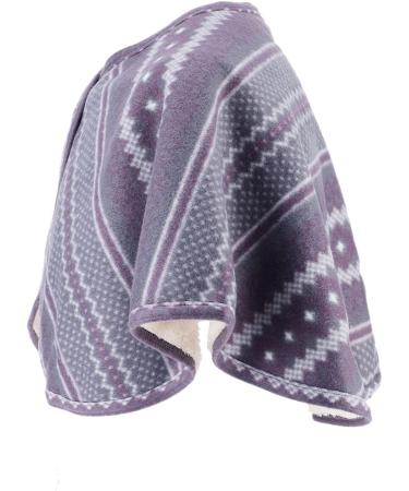 Warm Double-Sided Shoulder Cloak & Plush Scarf - Winter Protection for Seniors | International Shipping - Buy Online on GoSupps.com