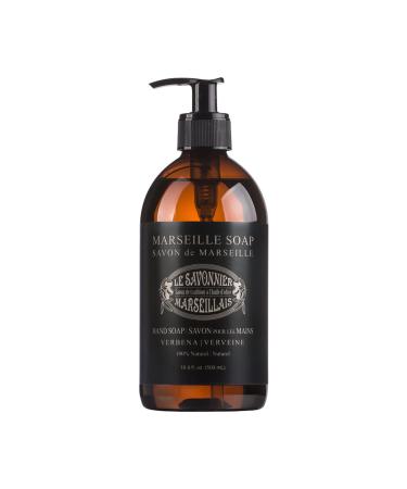 Le Savonnier Marseillais Liquid Hand Soap Verbena 16.9 Fluid Ounce