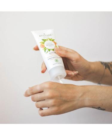 ATTITUDE Hand Cream 2.5 fl oz - Vegan & Cruelty-Free Moisturizer with Orange Leaves - EWG Verified Plant-Based Formula - Buy Online on GoSupps.com