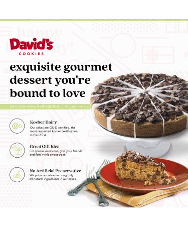 Chocolate Chip Deep Dish Cookie Pie - 14 Pre-Sliced Pieces | Gourmet Bakery Dessert with Chocolate Chips and Chunky Chocolate Topping - Buy Online on GoSupps.com