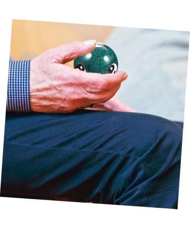 Fomiyes 2-Stone Health Massage Handballs - Baoding Balls for Hand Exercises & Stress Relief | Metal Massage Balls for Enhanced Relaxation - Buy Online on GoSupps.com