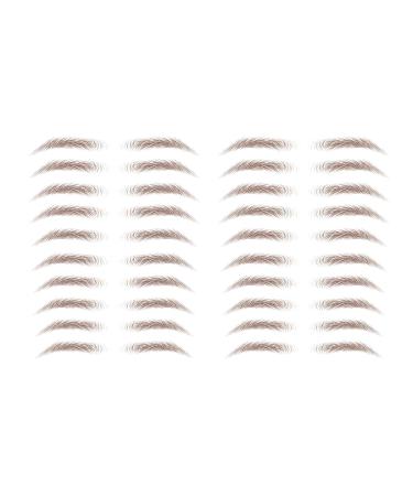 miduoidn Authentic Waterproof Eyebrows Tint For Eyebrows Easy To Apply Makeup Products Eyebrows Professional Accessories Brown-06 2pcs