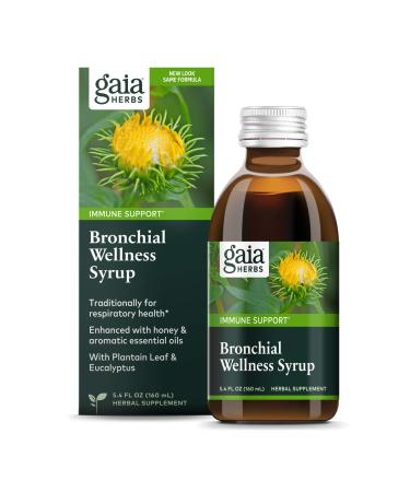 Gaia Herbs Bronchial Wellness Syrup 5.4 fl oz (160 ml)