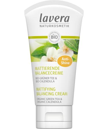 lavera Balancing Mattifying Cream - Vegan - Natural cosmetics - Organic plant ingredients - 100% natural 50 ml