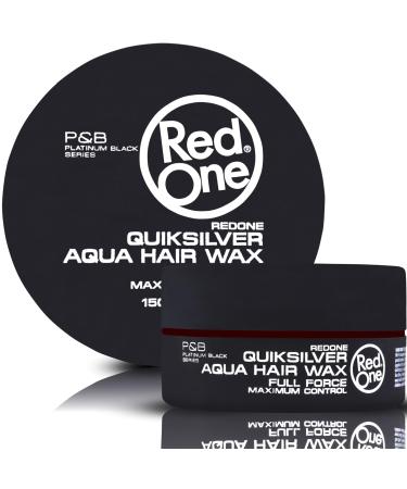 Redone Cire Aquatique Coiffante Gris 150 ml | Forte Tenue l Gel Pour Les Cheveux | Ultra-tenue | Pour Hommes et Femmes | Parfum P che | Contr le Maximum