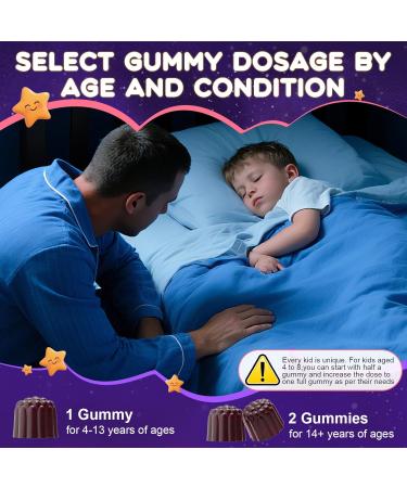 Magnesium Gummies Supplement for Kids 4+: Organic Chewable Supplement with Citrate Magnesium VitaminB6 D3 Zinc L-Theanine - Extra Strength Zzz Aid Overall Health Support for Kids(120Count) Berry 60 Count (Pack of 2) - Buy Online on GoSupps.com