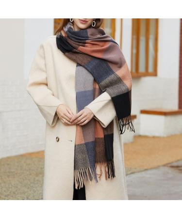 Buy Ladies Cotton Triangle Winter Scarf | Vintage Printed Neckerchief for Autumn | One Size Fits All - Buy Online on GoSupps.com