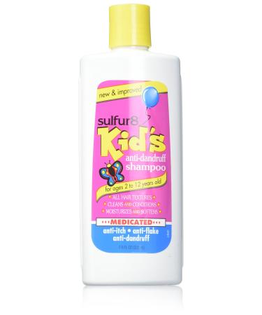 Sulfur8 Kids Medicated Anti Dandruff Shampoo  7.5 Ounce 7.5 Fl Oz (Pack of 1)