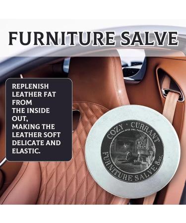 Leather Furniture Ointment with Brushes | Restore & Care for Leather & Veneer | International Shipping - Buy Online on GoSupps.com
