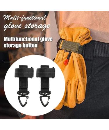 Nylon Gloves Holder Strap Camping Belt Rope Hanger Keys Grabber Hook for Outdoor Glove Grabber Glove Holder Clip - Buy Online on GoSupps.com