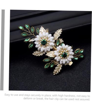 DOITOOL Girls Hair Clips Womens Hair Clips Vintage Hair Clips Women Hairpin Flower Hair Clips Flower Hair Accessories Bun Hair Flower Comb Hair Pin Metal Women's Jewelry Dress - Buy Online on GoSupps.com