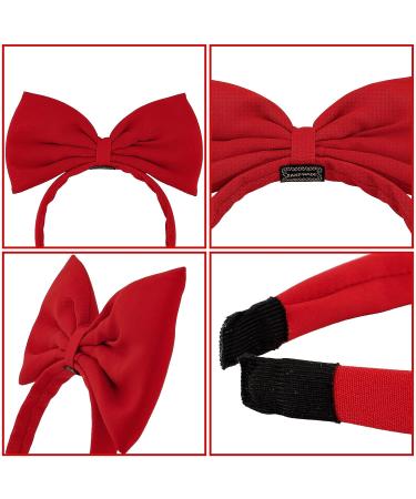 BAHABY Red Bow Headband for Women and Girls - Perfect for Costumes, Valentine's Day Gifts - Buy Online on GoSupps.com