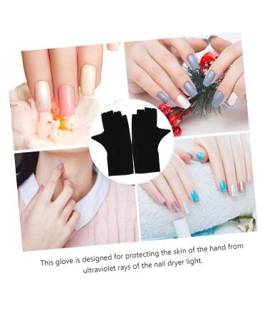 minkissy 2 Pairs Sun Gloves Pink Gloves Uv Protection Gloves for Nail Uv Protection Gloves for Manicure Nail Art Anti-uv Gloves Uv Nail Gloves Nylon Nail Supplies Thin Section 21x12x0.1cm As Shown - Buy Online on GoSupps.com