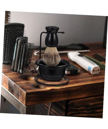 4 Sets Beard Care Kit - Professional Shaving Brush & Wear-Resistant Cup for Men | Convenient Shave Brush & Bowl for Perfect Grooming - Buy Online on GoSupps.com