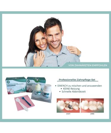 Dental Cement for Tooth Repair | Seal Lost Fillings & Treat Tooth Decay - International Shipping - Buy Online on GoSupps.com