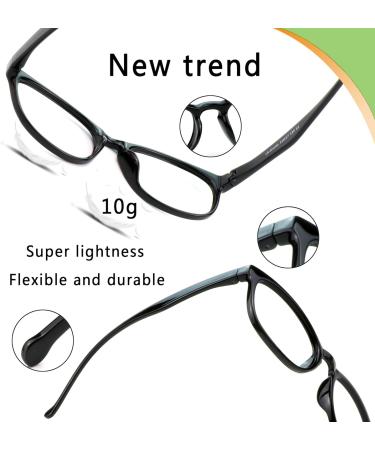 LifeArt Blue Light Blocking Glasses | Anti Eyestrain & UV Protection | Computer Gaming & TV Glasses for Men & Women | 1.50 Magnification - Buy Online on GoSupps.com