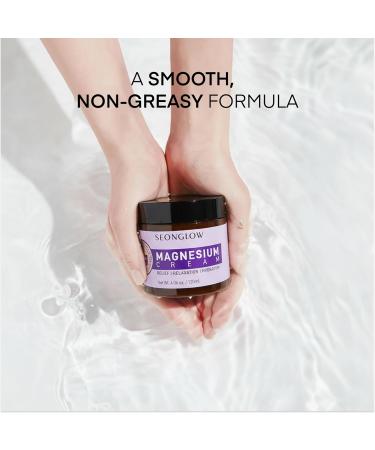 Magnesium Cream for Sleep & Leg Cramps: Fast-Absorbing Lotion with Lavender & Shea Butter, promotes relaxation for kids and adults, 4.06 Fl Oz Made in Korea Lavender 4 Fl Oz (Pack of 1) - Buy Online on GoSupps.com