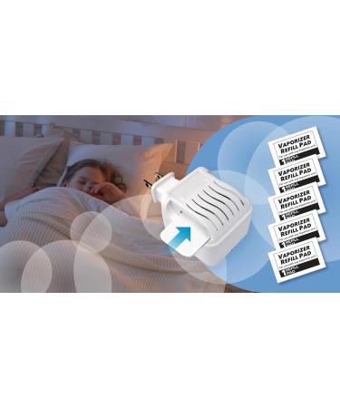 AromaHouse Real Relief Plug-in WATERLESS Aromatherapy Vaporizer + 5 Soothing Non-Medicated Menthol Eucalyptus Vapor Refills 1 ct - Buy Online on GoSupps.com