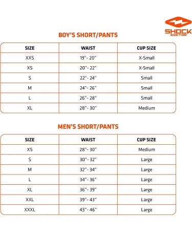 Shock Doctor Men's Impact Shorts with Carbon Cup - Medium | Multi-Youth Size - Buy Online on GoSupps.com