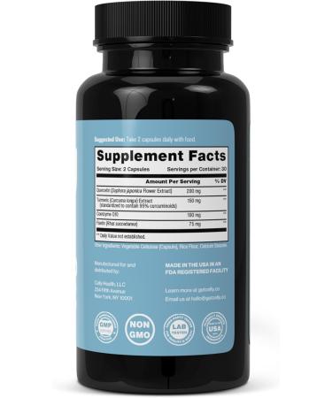 Celly Senolytic Complex | Longevity Supplement for Healthy Aging and Cellular Health with Quercetin and Fisetin | Targets Senescent Cells | 30 Servings | Non-GMO & 3rd Party Tested - Buy Online on GoSupps.com