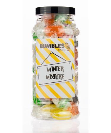 Winter Mixture Sweets Gift Jar
