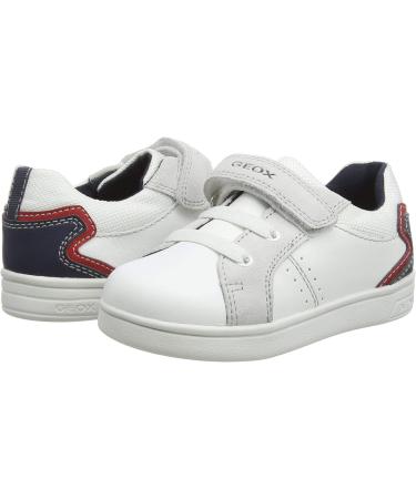 Geox Baby Boy's B Djrock Sneakers - White Navy - Size 3.5 UK Child - Buy Online on GoSupps.com